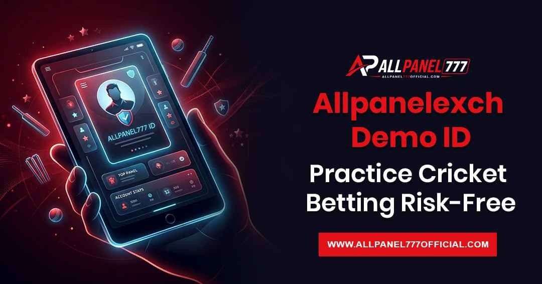 Allpanelexch Demo ID dashboard interface for practicing cricket betting risk-free with live match insights.