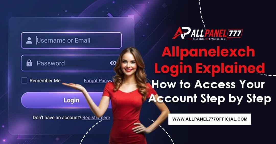 Allpanelexch login page and account access step-by-step guide