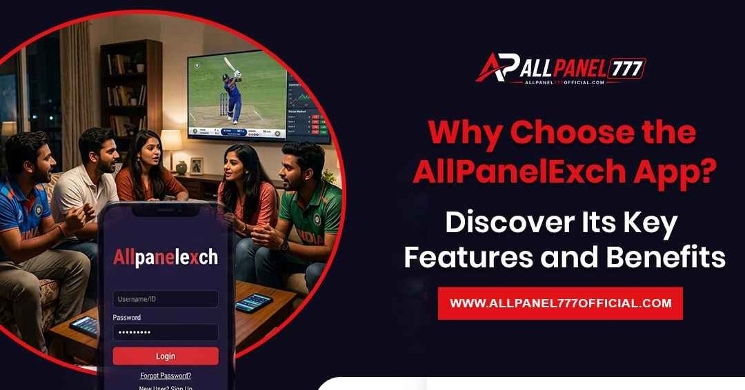 AllPanelExch App interface overview highlighting key features, live match tracking, and mobile usability.